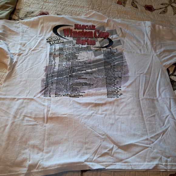 Nascar 2001 Winston Cup Tony Stewart Vintage Mens Tshirt 2XL - Picture 4 of 4